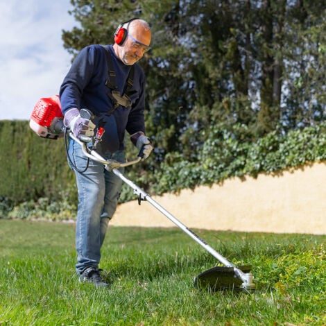 Decespugliatore Ryobi OBC1820B 18V - Con Lama 20cm E Testa Filo, Per Cespugli E Erba Alta