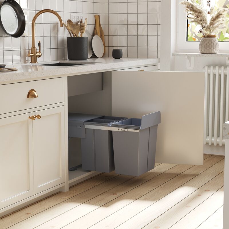 Pattumiera da cucina a parete, capacà 7/9 lri, pattumiera con coperchio, bagno domestico, soggiorno, camera da letto, cestino di carta di lusso leggero  15