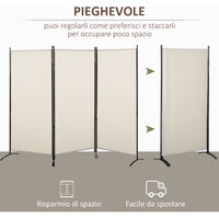 Sistema decortativo per tende a pannello 3 VIE - Fascia 60x15