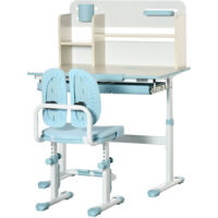 Tavolo Da Disegno Inclinabile Yaheetech - Con Piano In Vetro E Cassetti, Altezza Regolabile - Foto 4