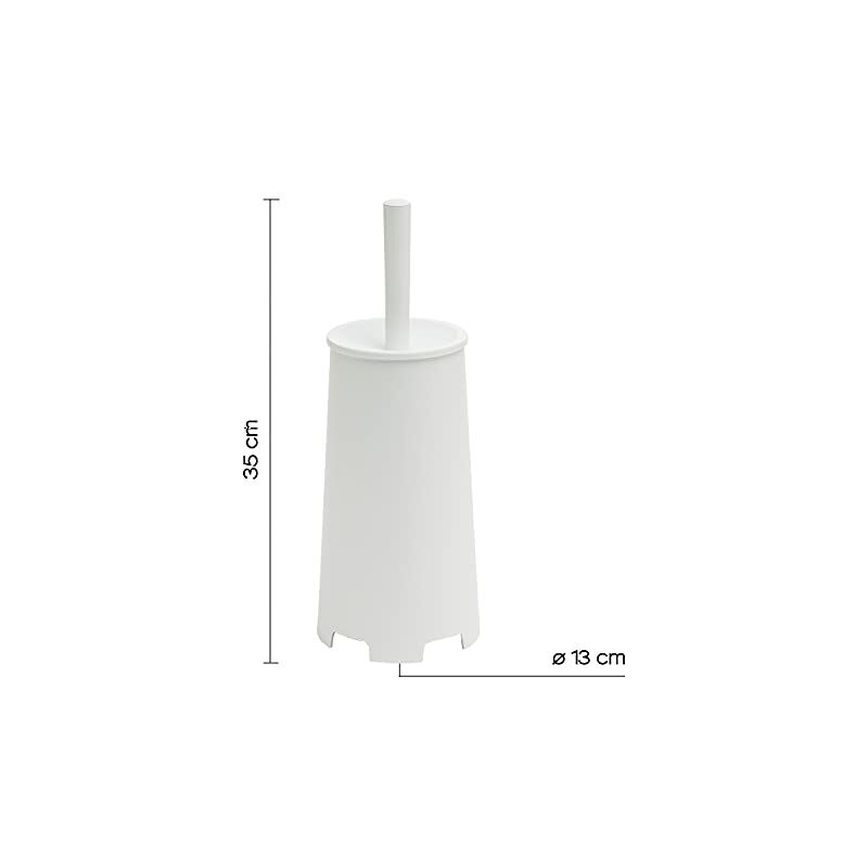 Unica 35X13X13 CM Peso 0,396 kg Oscar WC da appoggio Colore scopino Bagno con setole Realizzato con Resine termoplastiche Anni di Garanzia 2 Design R&S Gedy Acquamarina 