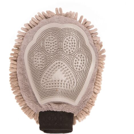 dog grooming mitten