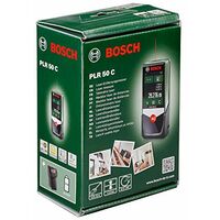 Bosch PLR 50 C Distanziometro Laser Campo di Misurazione 0.05-50 m, Schermo Touchscreen, Confezione in Cartone, 0.1 W, 4.5 V, Verde, m