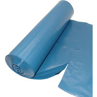 25 Stück Müllsack 120l 70 x 110 cm blau Extrem stabile Qualität Abfallbeutel 