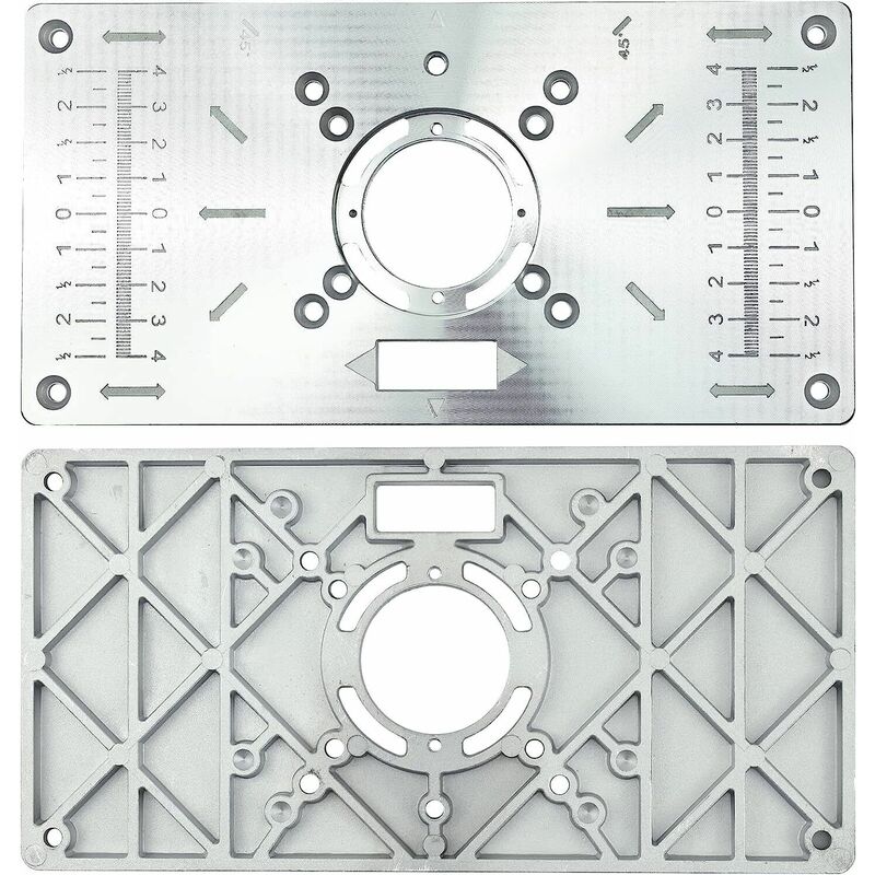 Base Di Sollevamento Router 4 Ganasce - Per Fresatrici Legno - Foto 4