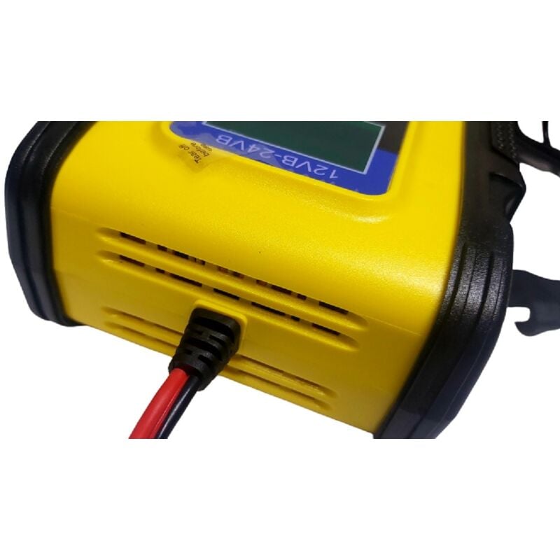 CARICABATTERIE INTELLIGENTE AVVIATORE EMERGENZA BATTERIA AUTO 12V-18A