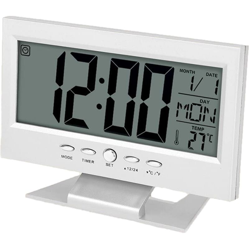 Orologio Digitale Da Parete e Da Tavolo Multifunzione Calendario  Temperatura