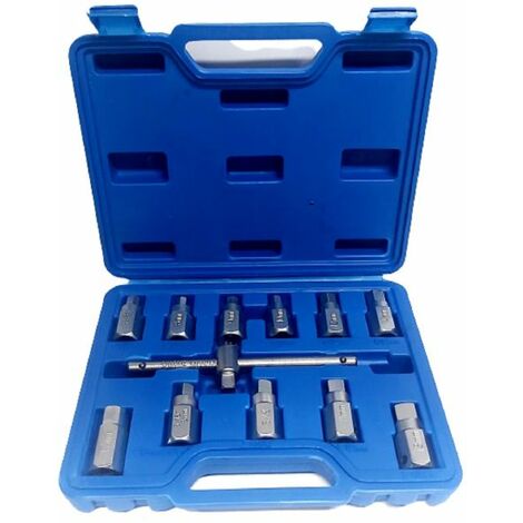 Chiave del carter quadrato ed esagonale set 12 pezzi chiavi (1/5)