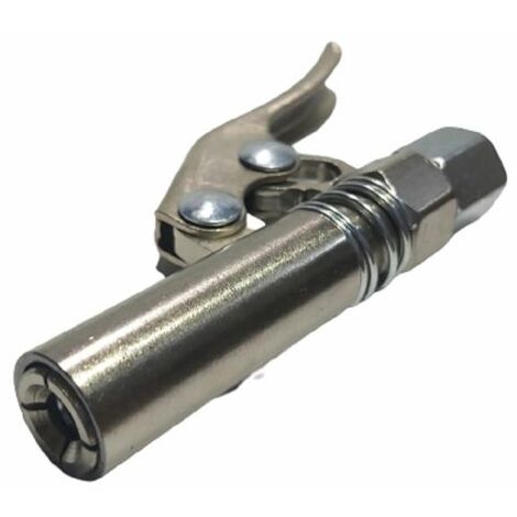 VEVOR Accoppiatore per Pistola per Grasso, Alta Pressione 10000 PSI 3 Ganasce, Punta per Pistola