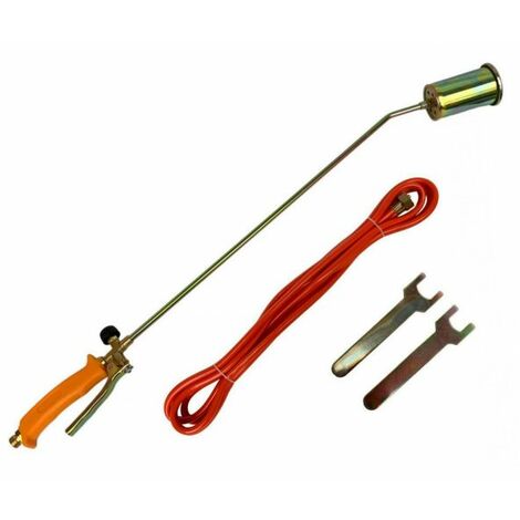 bruciatore cannello saldatore gas x guaina asfalto lunga 90cm 710304