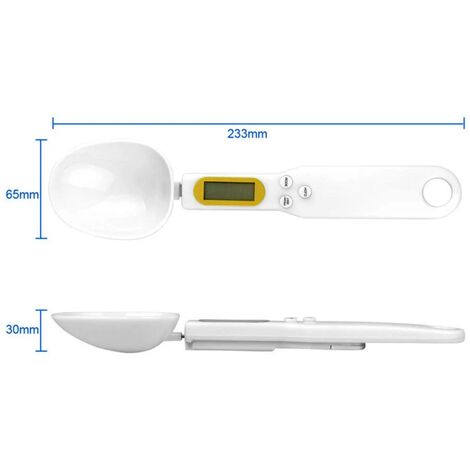 Cucchiaio bilancia bilancino digitale di precisione da cucina 0.1 - 500G  grammi