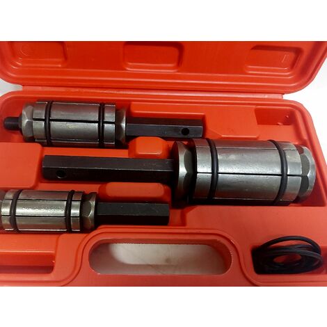 KATSU Set 3 Espansori Per Tubi Di Scarico - Da 1,1/8 A 3,1/2 Pollici Per Personalizzazione Auto