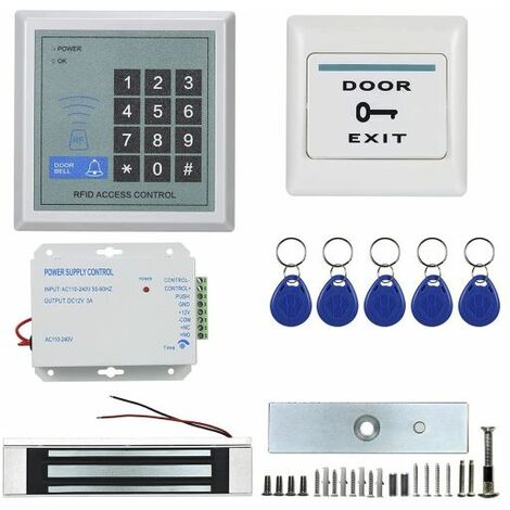 Kit Serratura Magnetica Elettronica Sistema di Controllo Accessi RFID Apriporta