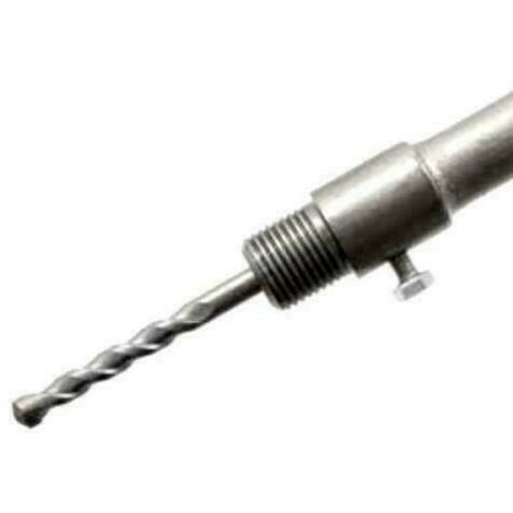 FRESA A TAZZA 110 MM CAROTATRICE CON ASTA SDS PLUS 60 CM CALCESTRUZZO - Foto 5