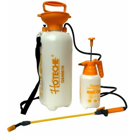 pompa irroratrice a pressione 8LT + 1LT omaggio spruzzino vaporizzatore manuale (1/5)