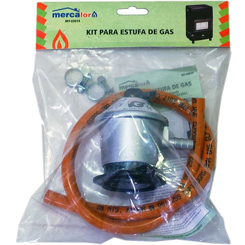 Kit Regulador Con Manguera Para Gas Butano De 1,5 M Y 2 Abrazaderas con  Ofertas en Carrefour