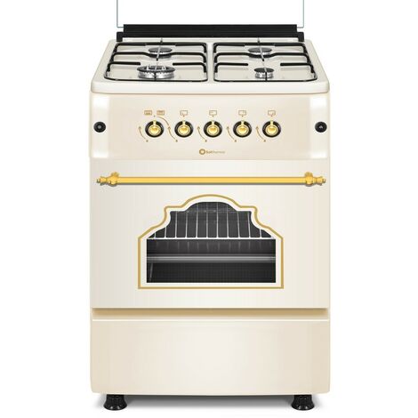 SOLTHERMIC COCINA GAS CREMA RÚSTICA 50X55 F5S40G2C