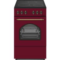 SOLTHERMIC COCINA VTC ROJA RÚSTICA 50X50