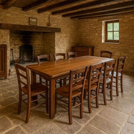 CLP Barhocker Clara, Sitz Aus Massivholz, Barstuhl Mit Vierfußgestell