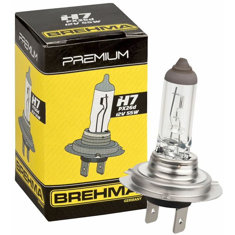BREHMA Premium H7 Halogen Autolampe 12V 55 Watt E1