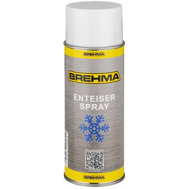 6x BREHMA Enteiserspray Scheibenenteiser Entfrosterspray Frostschutz 400ml  Griff