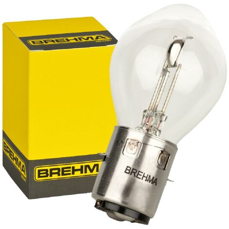BREHMA S2 Bilux Zweiradlampe BA20d 35/35W 12V