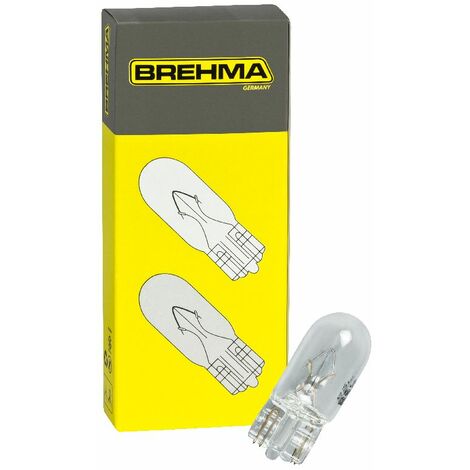 50x BREHMA W5W 12V 5W Standlicht Autolampen T10