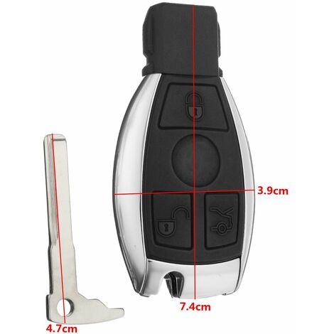3-Tasten-Gehäuse Shell Protector Cover Remote Key Pr Benz Agito