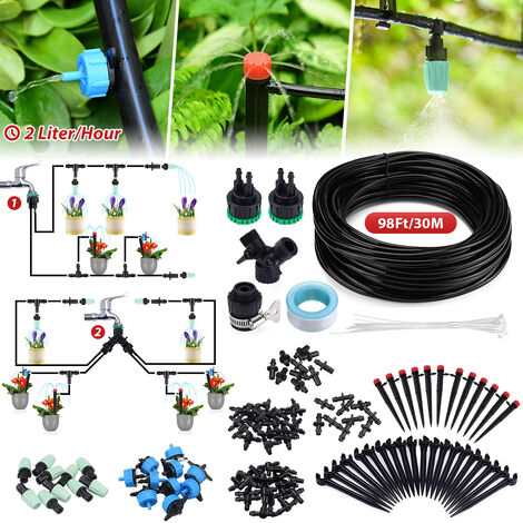 Bewässerungssystem Garten 20m Bewässerungssets Micro Drip Bewässerung Kit 
