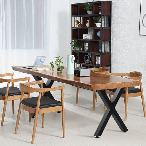 2X Tischbeine Tischkufen Tischgestell Tischfuß Tischuntergestell Industriedesign 