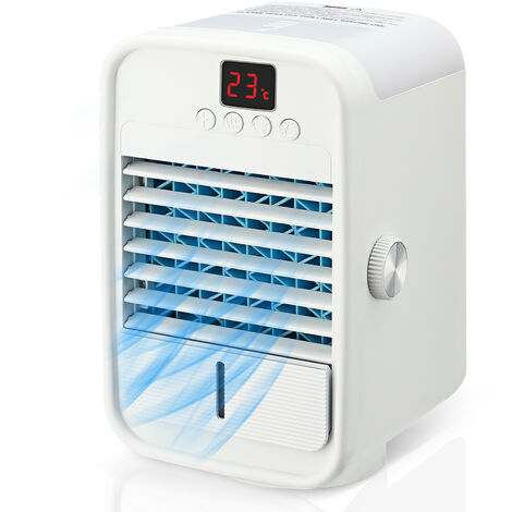 Mobil Mini Luftkühler Klimageräte Klimaanlage Air Cooler Mobile Ventilator Befeuchter 