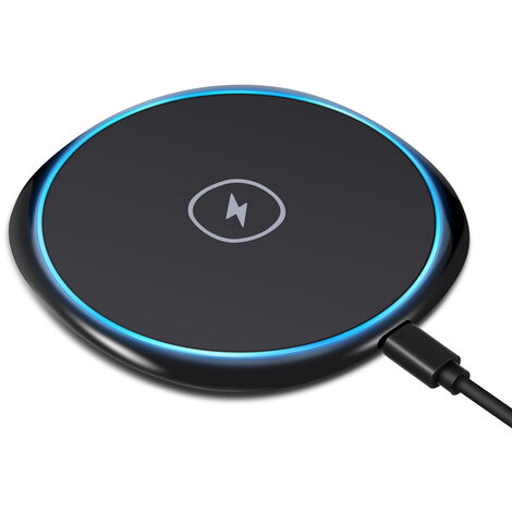Wireless Charger, Portable 10W Pocket Wireless Charging Pad 10W Fast Wireless  Charger Qi-Ladestation Geräte für XS / XS Max / Galaxy S9 / S9 Plus / S8 /  S8 Plus / S6 / S7 / Note 9 / Note 8