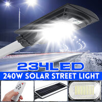 360W 15000LM Solar Panel Straßenlaterne Solarleuchte Bewegung lampe Lichtsensor 