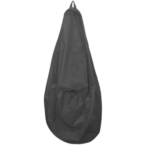 Waterproof Beanless Bean Bag Cover Sofa Lazy Lounger Cover 100x120cm Dark Grey