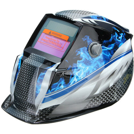 Welding mask hood automatic solar welding helmet Blue Mohoo