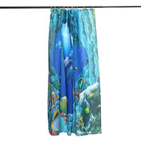 Waterproof Shower Curtain 180x180cm + 12 Mohoo hooks