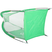 Foldable Golf Driving Cage Practice Hitting Net Home Garden Trainer Green