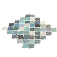 1PC Tile Stickers 3D Brick Wall Self-adhesive Sticker Bathroom Kitchen Green