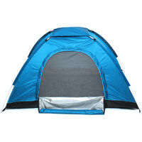 Portable Pop Up Tent Automatic Family Waterproof Camping(blue,Style C For 2-3 persons)