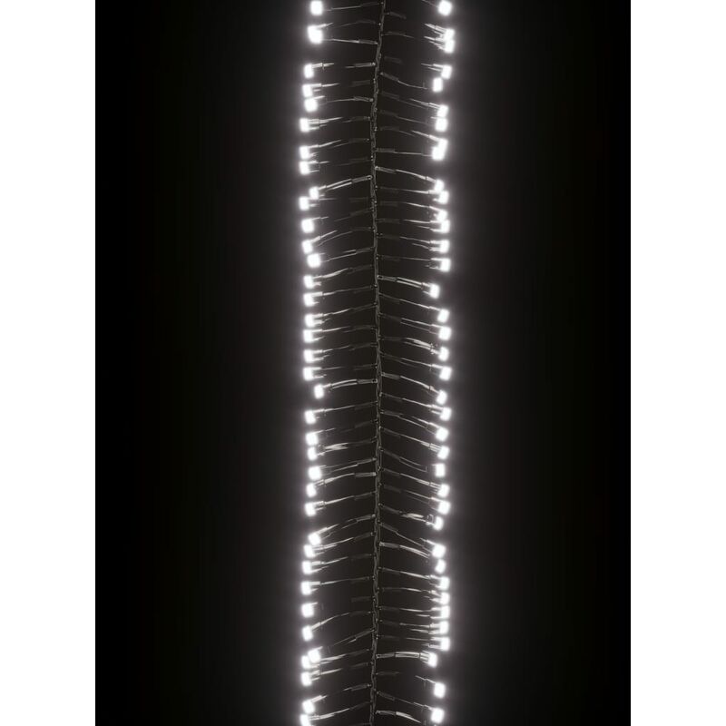 Sapin lumineux avec étoile LED 117 x 110 cm multicouleur LUMINEO