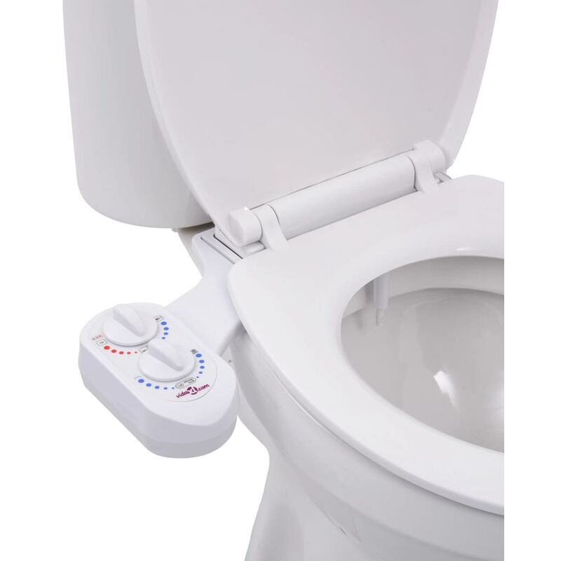 Abattant WC Forme de D, Lunette de Toilette Blanc avec Charnière Réglable  en Acier Inoxydable, Installation et Nettoyage Facile[57] - Cdiscount  Bricolage