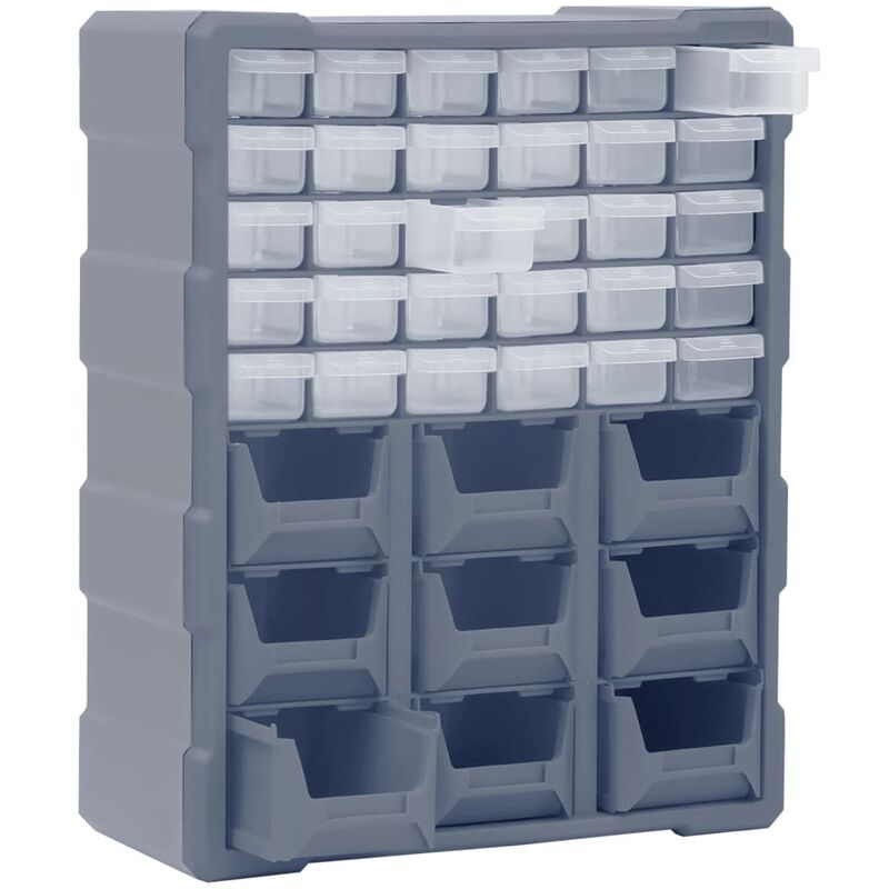 Tiroir en brique LEGO 4 boutons, 1 tiroir, boîte de rangement empilable,  4.7 l , Bleu - Achat & prix