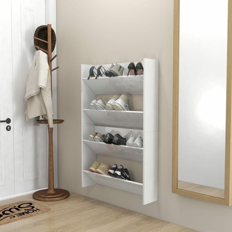 CASABEL Meuble chaussures - Armoire Rangement Grande Capacité 12