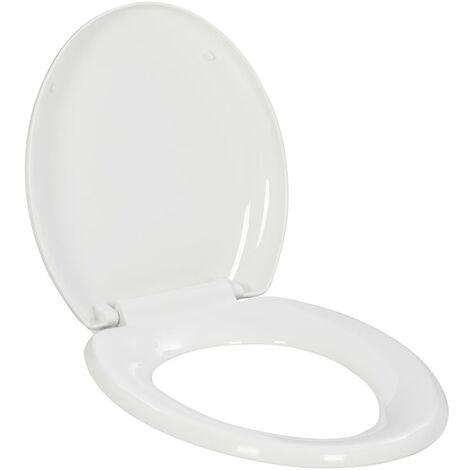 Abattant WC - Grande sélection de abattants wc noirs - Finition de haute  qualité (Fleur blanche) : : Bricolage