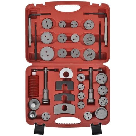 Coffret repousse piston de freins arrière Multi-marque (18 pièces