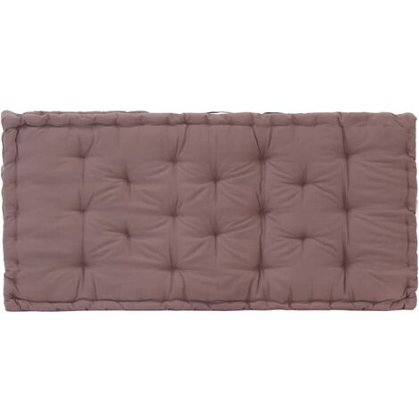 Matelas de palette, taupe l.80 x H.120 cm