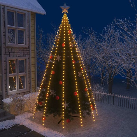 Guirlande électrique Noël - Rideau lumineux 300 x 140 cm