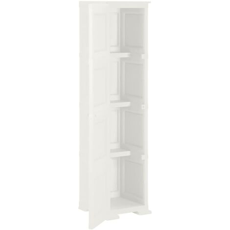 Armoire en Plastique Casier de Rangement Garage Débarras Multi-taille  vidaXL