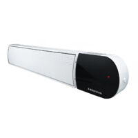 Mirrorstone 3000W Ionis Far Infrared Bar Heater White ,Wall and Ceiling Mounted