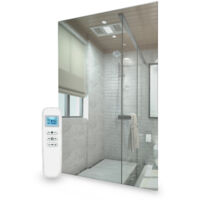 Mirrorstone 700W Mirrored Wi-Fi Infrared Heating Panel - Electric Panel Heater-Wall Mounted